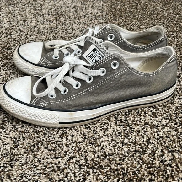 Converse Chuck Taylor All Star Charcoal Sneakers, worn - Picture 2 of 6
